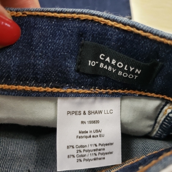 Veronica Beard Carolyn Baby Boot Jeans - Picture 10 of 12